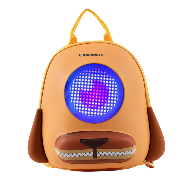 Tickle Tricky Smart LED Kids Backpack – App Controlled Pixel Display, EVA Hard Shell School Bag for Boys & Girls, Customizable Animated Screen, Lightweight Preschool & Kindergarten Backpack