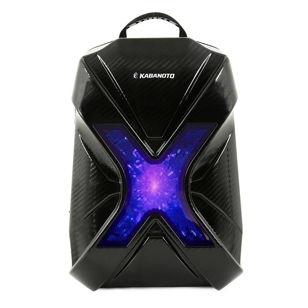 Cruise Smart LED Backpack with App Control, Customizable X-Shaped RGB LED Display, Hardshell Laptop Backpack for Men & Women, Travel, College & Motorcycle Riding