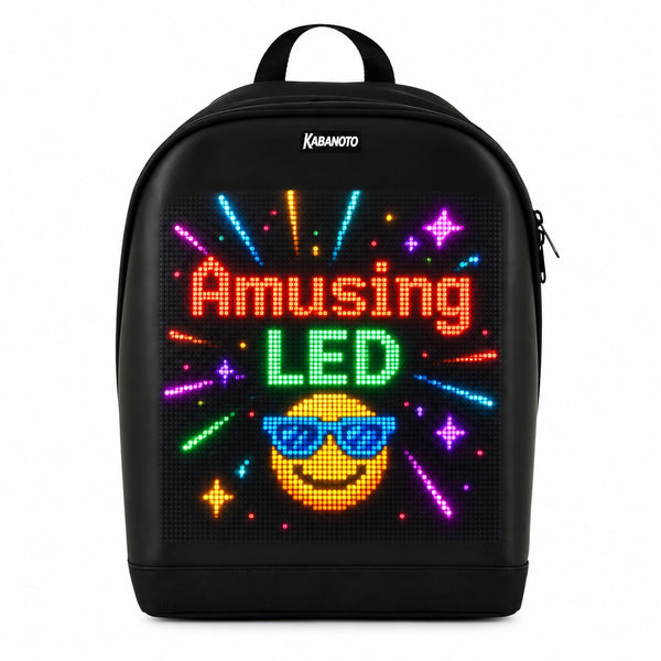 JOY – Kids Smart LED Backpack | 12L | App Controlled | Full Customizable LED Display | TPU Hard Front | School, Travel & Everyday Use