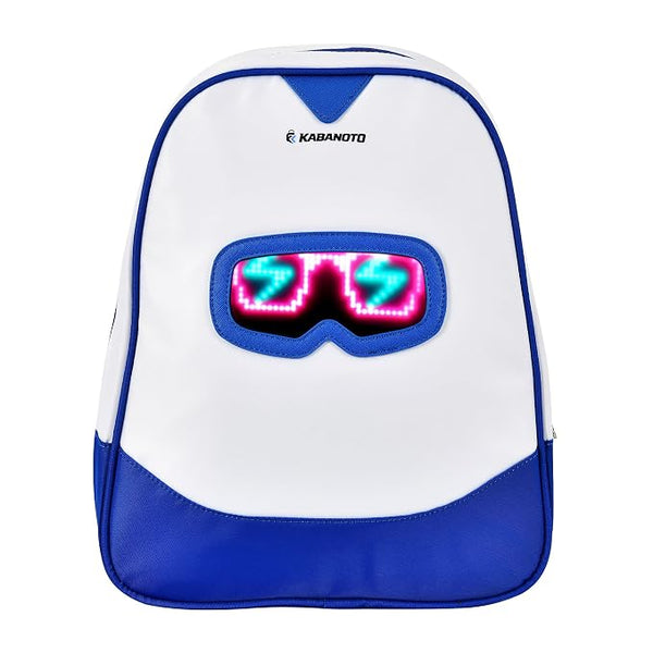 Flash Smart LED Backpack for Kids | App Controlled Customizable LED Eye Display | 9L TPU School Backpack | Lightweight & Water-Resistant