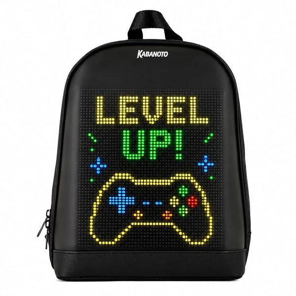 Titan LED Display Backpack | App Controlled Customizable Screen | 16L Laptop Backpack for Teens & Adults | USB Power Bank Compatible | Travel, College & Office Bag